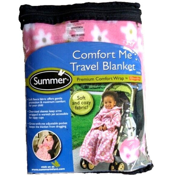 Summer Infant Other - Summer Comfort Me Travel Blanket Premium Comfort Wrap On-The-Go Ages 1-4…